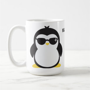Penguin mugg på coolan Anpassat namn