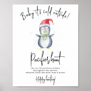 Penguin - Nappar-jaktbabydusch Poster