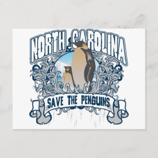 Penguin North Carolina Vykort