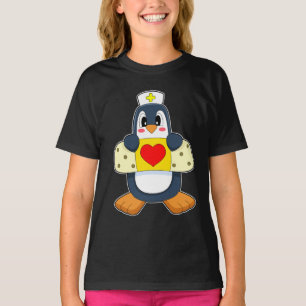 Penguin Nurse Plaster T Shirt
