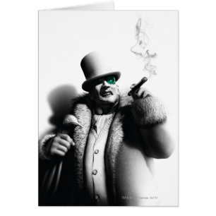 Penguin Nyckel Art Hälsningskort