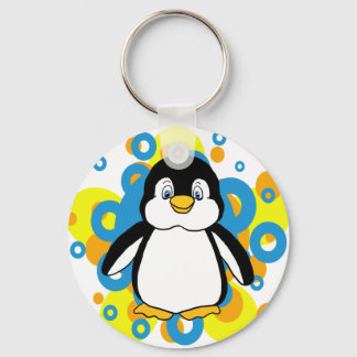 penguin nyckelring