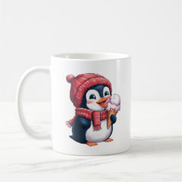 Penguin och Ice Cream Kaffemugg