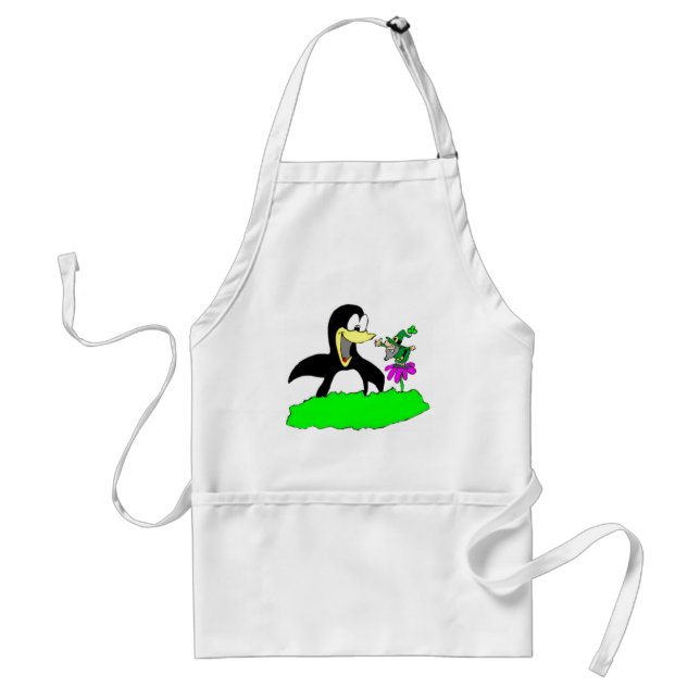 Penguin och Leprechaun Förkläde (Framsidan)