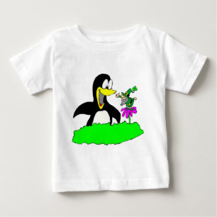 Penguin och Leprechaun T Shirt