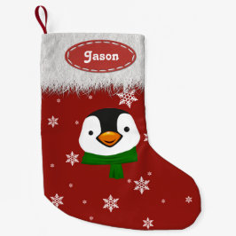 Penguin och Snöflingor - julklager Liten Julstrumpa