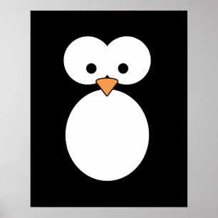 Penguin Öga Poster