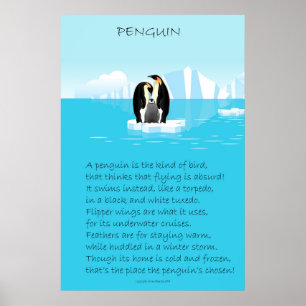 Penguin Original Dikt Large Poster