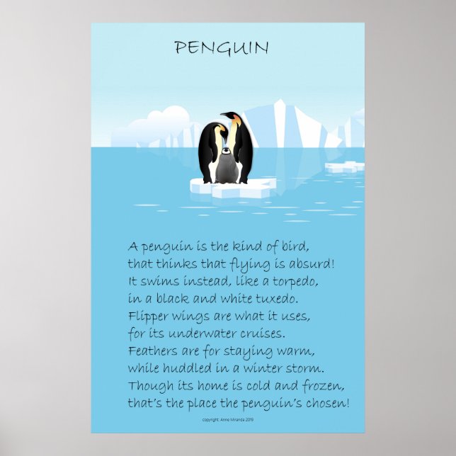 Penguin Original Dikt Large Poster (Framsidan)