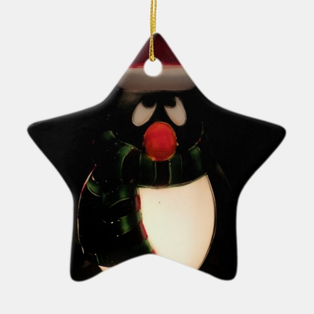 Penguin Ornament - Grönt omvänd (Framsidan)