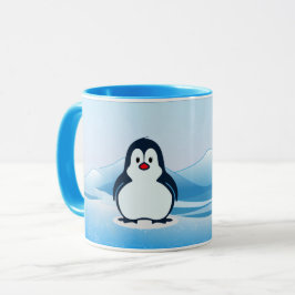 Penguin på Frigid Ligcape Design Coffee Mugg