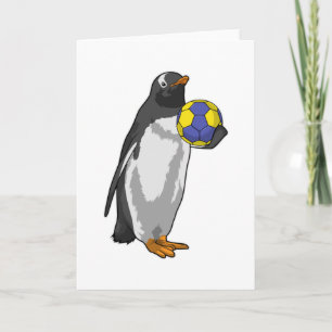 Penguin på Handball Sports Kort