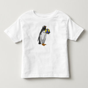 Penguin på Handball Sports T Shirt