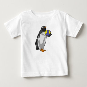 Penguin på Handball Sports T Shirt