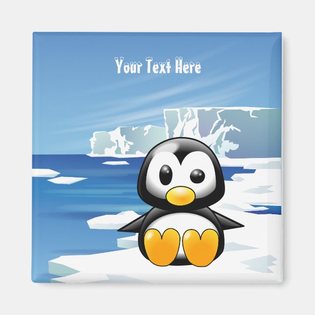 Penguin på Ice Magnet (Framsidan)