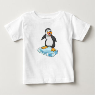 Penguin på isflod t shirt