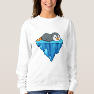 Penguin på isflod t shirt