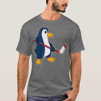 Penguin på ishockey med ishockey-klubb 1 t shirt