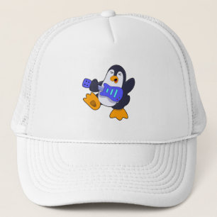Penguin på Music med Guitar Keps