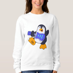 Penguin på Music med Guitar T Shirt