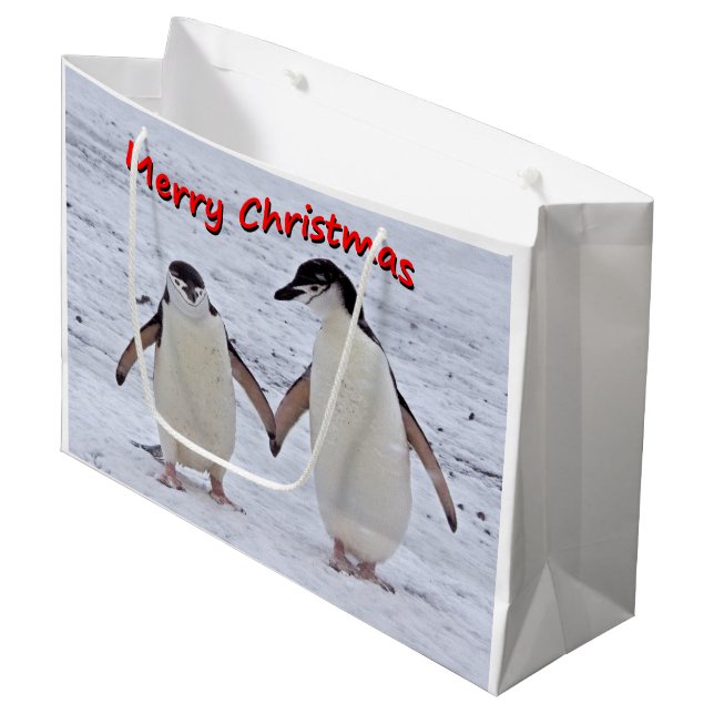 Penguin Pals Gift Bag (Framsidan Vinklad)