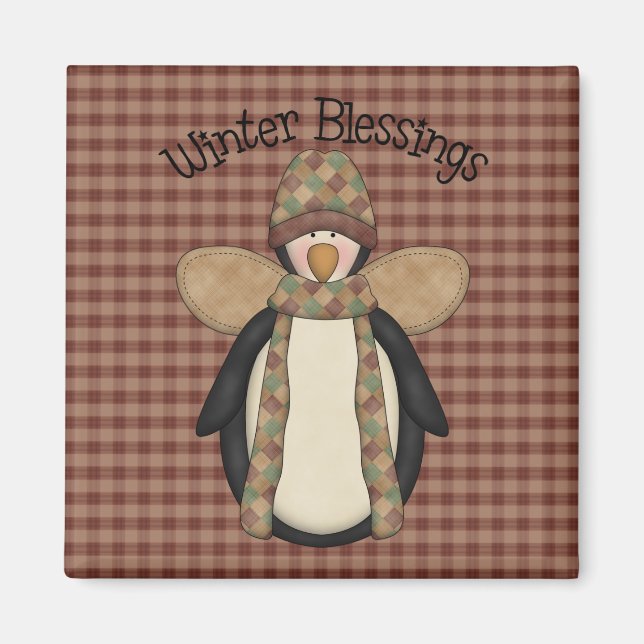 Penguin Pals-julgranen Magnet (Framsidan)