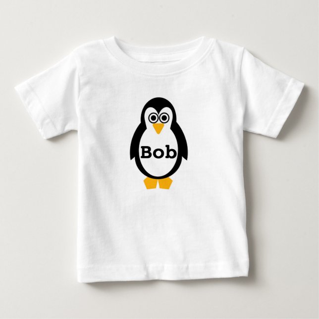 Penguin Party Gerber Vest T-shirt (Framsida)