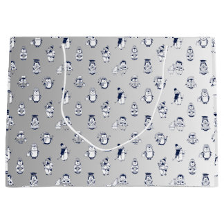Penguin Party Perfekt: Snyggt Gift Bag Delight!