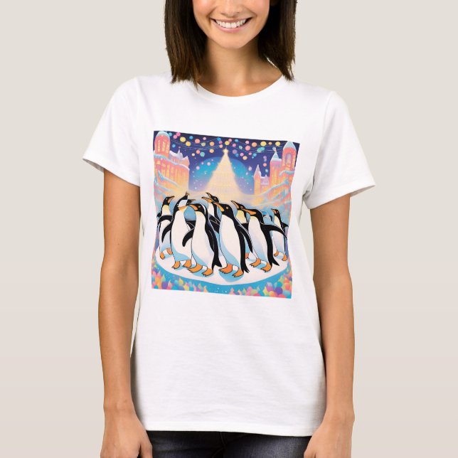 Penguin Party T Shirt (Framsida)