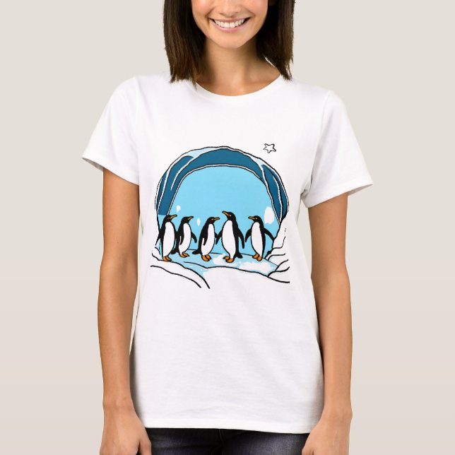 Penguin Party T Shirt (Framsida)