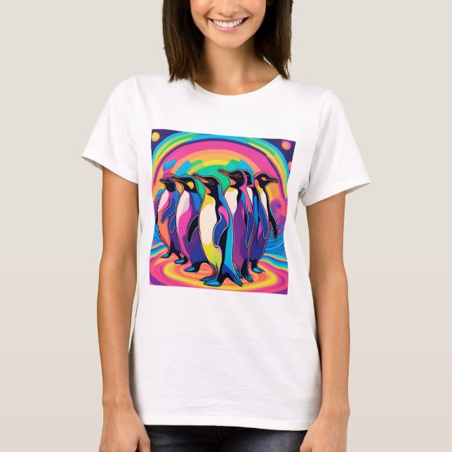Penguin Party T Shirt (Framsida)