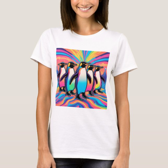 Penguin Party T Shirt (Framsida)