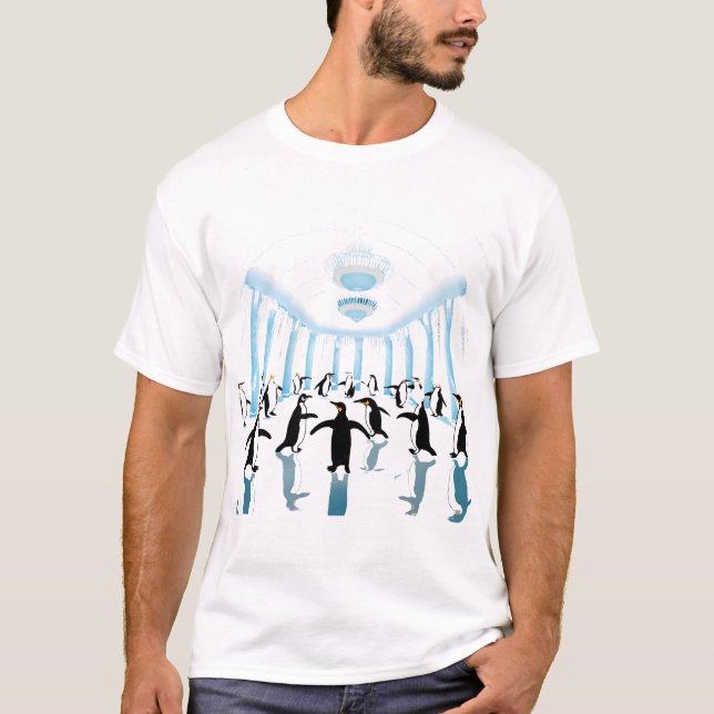 Penguin Party T Shirt (Framsida)