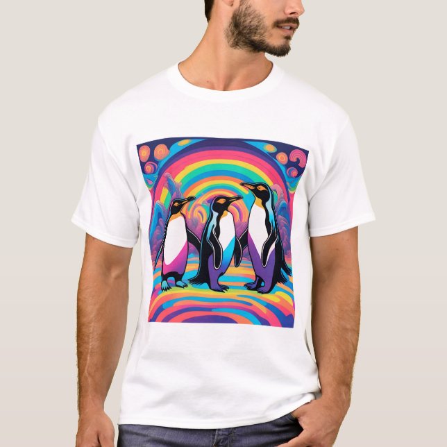 Penguin Party T Shirt (Framsida)