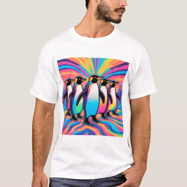 Penguin Party T Shirt (Framsida)