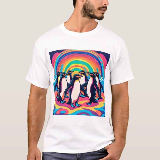 Penguin Party T Shirt (Framsida)