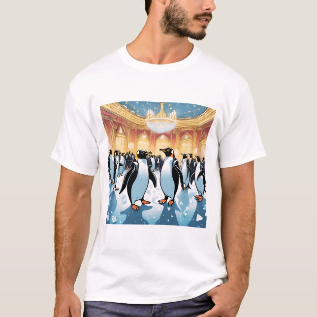 Penguin Party T Shirt (Framsida)