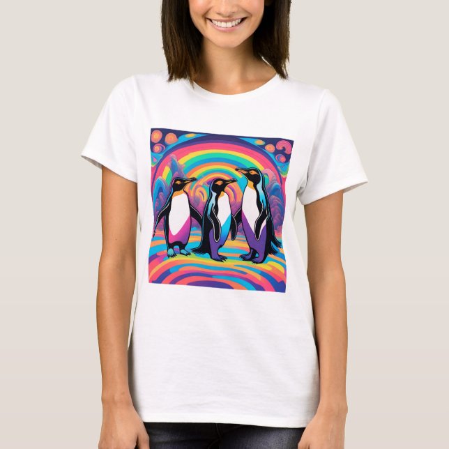 Penguin Party T Shirt (Framsida)