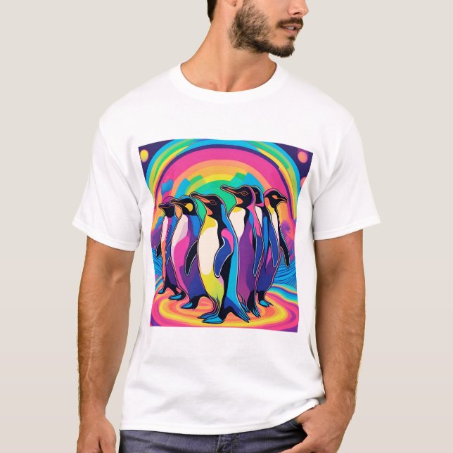 Penguin Party T Shirt (Framsida)