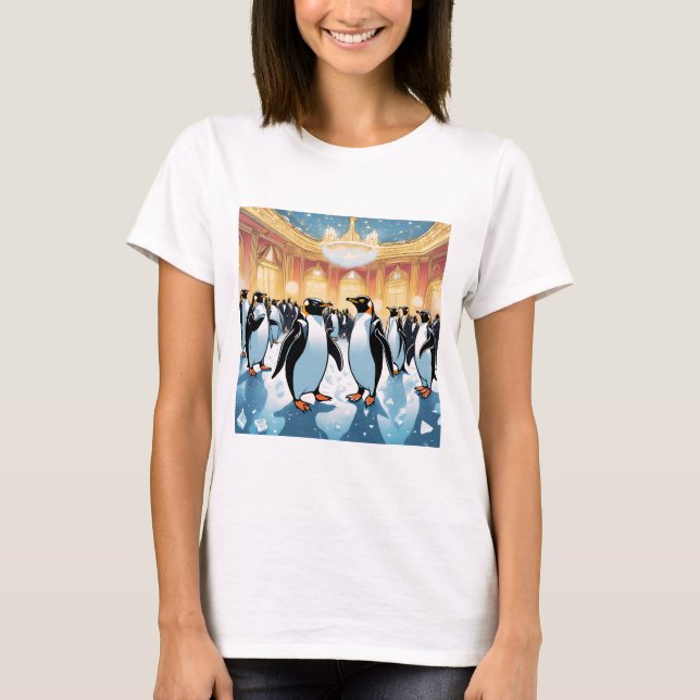 Penguin Party T Shirt (Framsida)