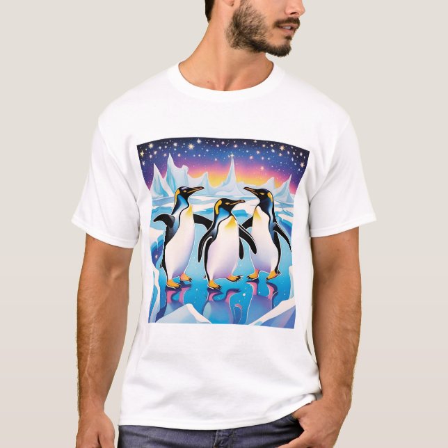 Penguin Party T Shirt (Framsida)