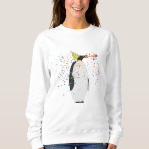 Penguin Partying - Djur med Party T Shirt