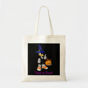 Penguin Penguin, Black Anpassningsbar Halloween Tr Tygkasse
