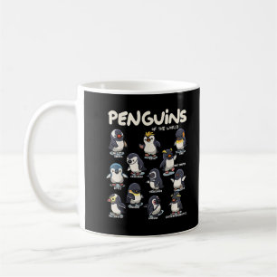 Penguin Penguins Animals från Penguin Kärlek Kaffemugg
