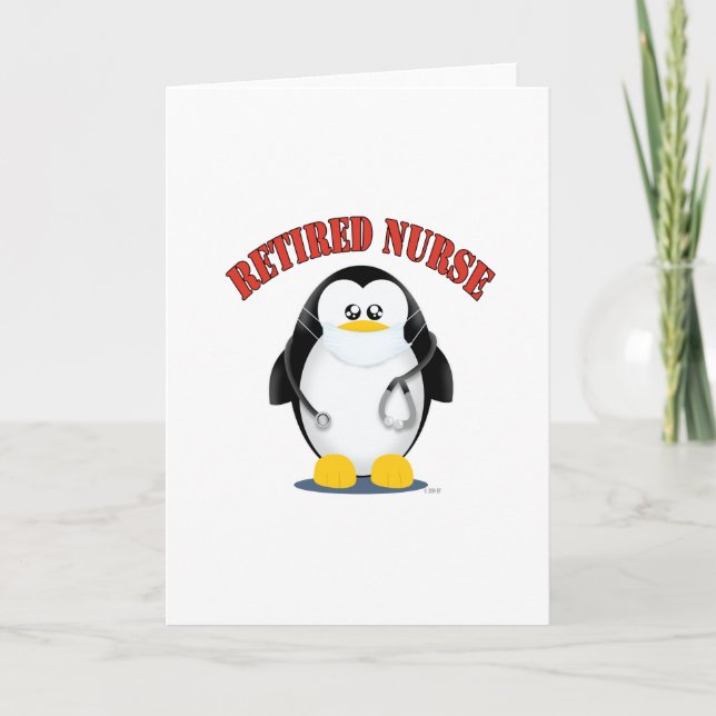 Penguin, pensionerad kort (Framsida)