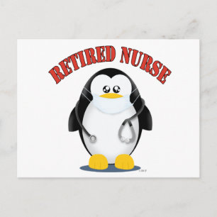 Penguin, pensionerad vykort
