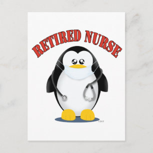 Penguin, pensionerad vykort
