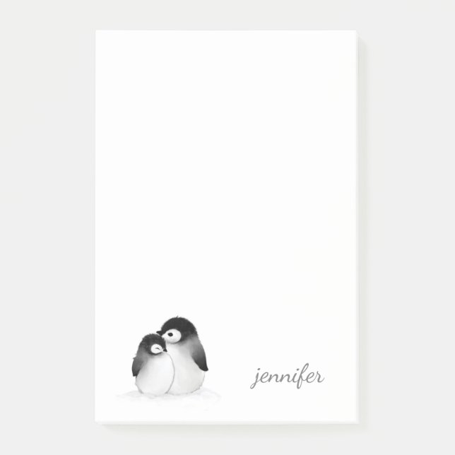 Penguin Personalize Postit® Notes Post-it Block (Framsida)