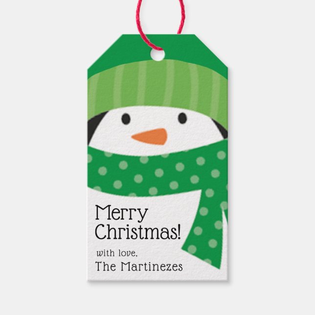 Penguin-Personlig Presentetikett (Framsidan)