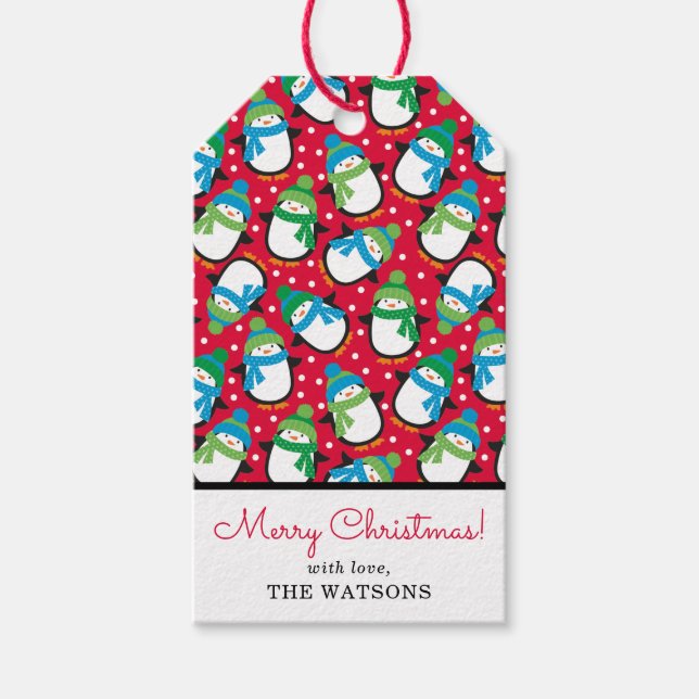 Penguin-Personlig Presentetikett (Framsidan)
